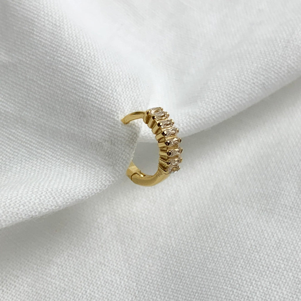 DAWN HELIX HOOP 1CM-3